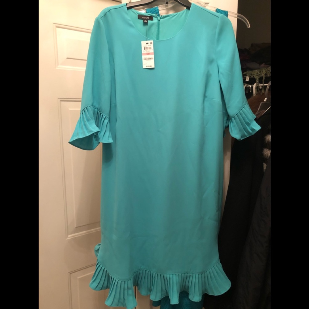 Apple Green Dress